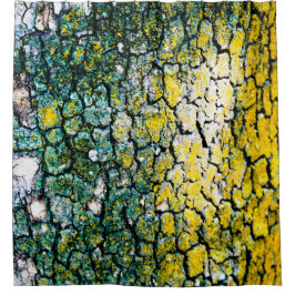 Cortina Para Box Latido verde e amarelo