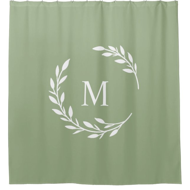 Cortina Para Box Laurel Monogrammed (Frente)