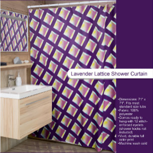 Cortina Para Box Lavanda