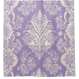 Cortina Para Box Lavanda - Chá Floral