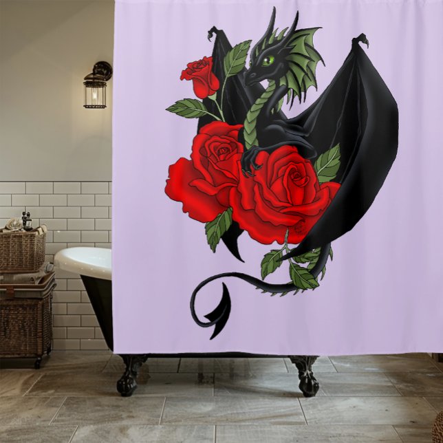 Cortina Para Box Lavanda do Dragão Negro (Criador carregado)