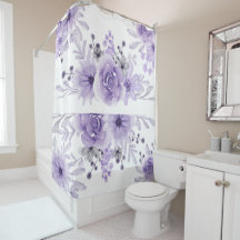 Lavanda Elegante Cor Floral Roxa