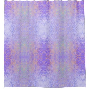 Cortina Para Box Lavanda Psicodélica Pastel de Neon Roxo
