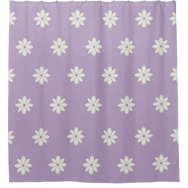 Cortina Para Box Lavandas (Frente)