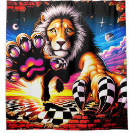 Cortina Para Box Leão