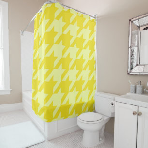 Cortina Para Box Lemon Houndstooth
