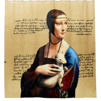 Cortina Para Box Leonardo da Vinci Lady com Ermine