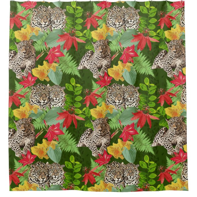 Cortina Para Box Leopardo (Frente)