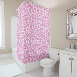 Cortina Para Box Leopardo, Pink Line