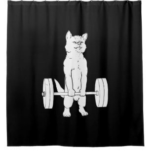 Cortina Para Box Levantamento De Peso De Gatos E Giro