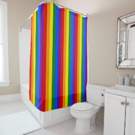 Cortina Para Box LGBTQ+ Rainbow Flag Stripes for Pride Month - 