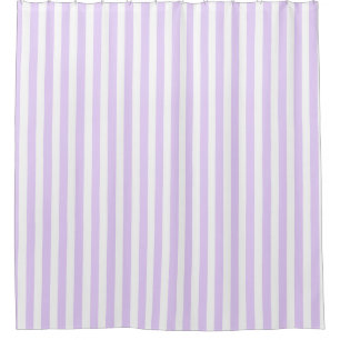 Cortina Para Box Lilac, púrpura e listras brancas