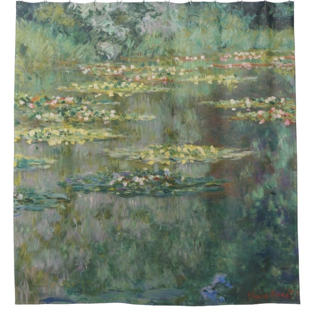 Cortina Para Box Lily Pond Claude Monet (Frente)