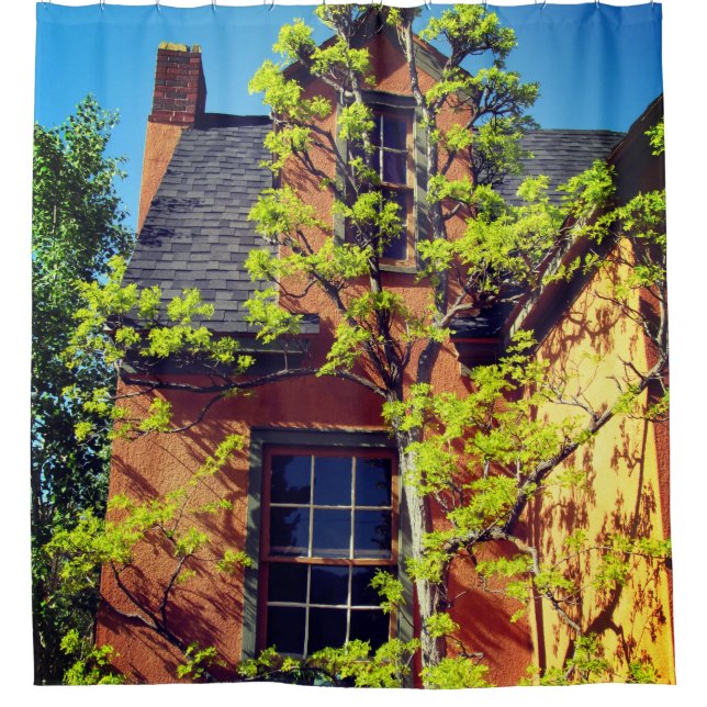 Cortina Para Box Linda cortina Chá (Frente)