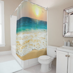 Cortina Para Box Linda Foto Sunset Summer Beach