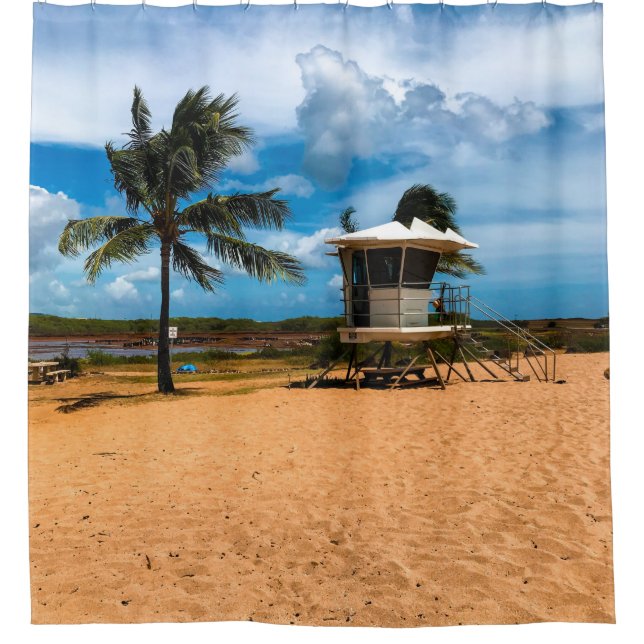 Cortina Para Box Linda vida marinha (Frente)