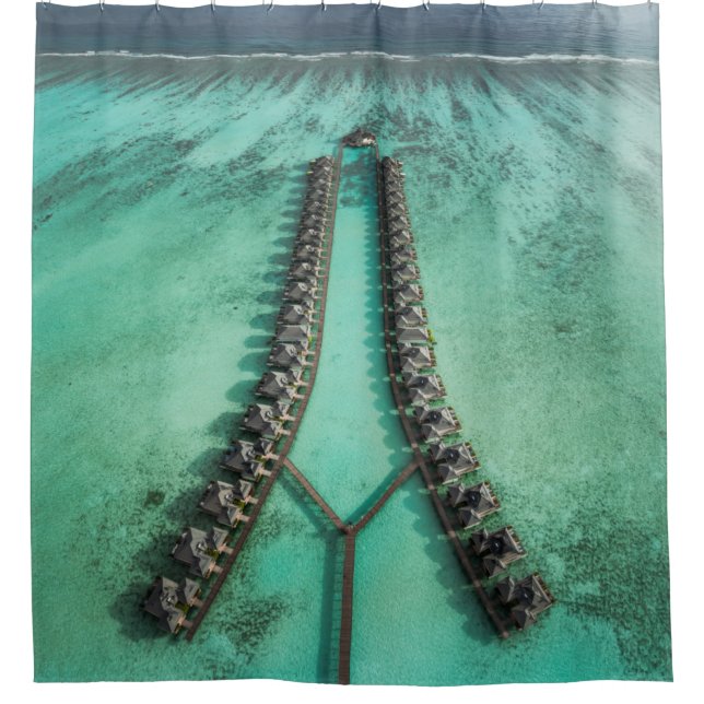 Cortina Para Box Linda vida marinha (Frente)