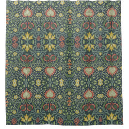 Cortina Para Box Linda Vintage Padrão Floral Cor-de-rosa Amarelo Ve