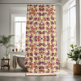 Cortina Para Box Lindo floral decorativo chamativo
