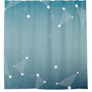 Cortina Para Box Linha abstrato de fundo