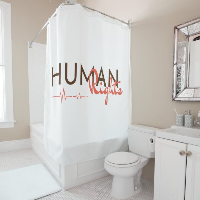 Cortina Para Box Linha de vida dos direitos humanos (In Situ)