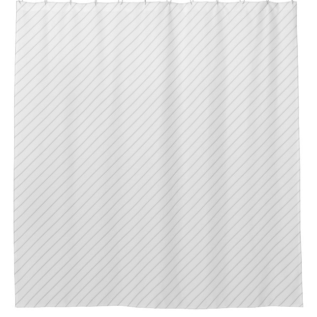 Cortina Para Box Linhas Diagonais Finas (Frente)