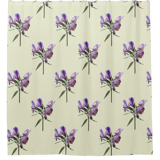 Cortina Para Box Lírio Roxo Peruano (Frente)