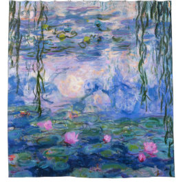 Cortina Para Box Lírios de água