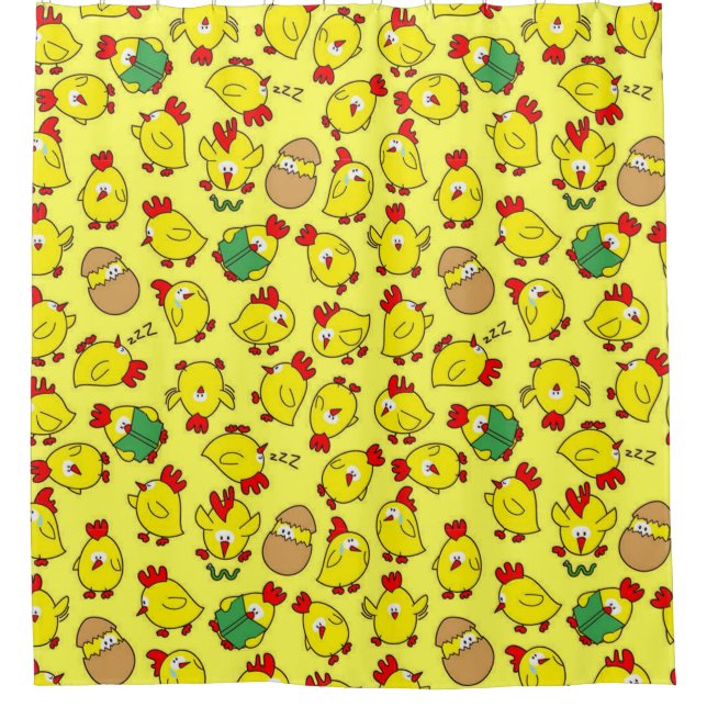 Cortina Para Box Little Chicky (Frente)