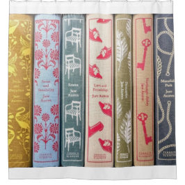 Cortina Para Box livros de Jane Austen