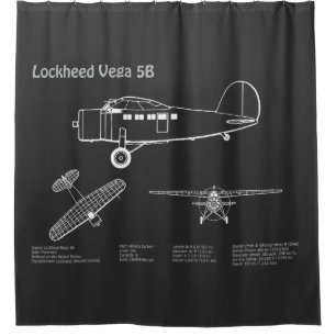 Cortina Para Box Lockheed Vega 5B - Planos de avião PD