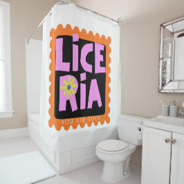 Cortina Para Box Logotipo de Tipografia Ilustração Trabalho Artísti