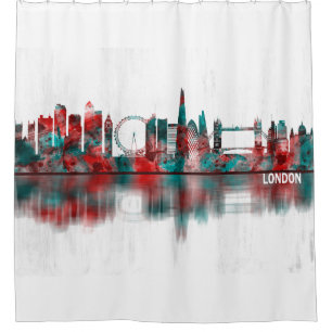 Cortina Para Box London England Skyline
