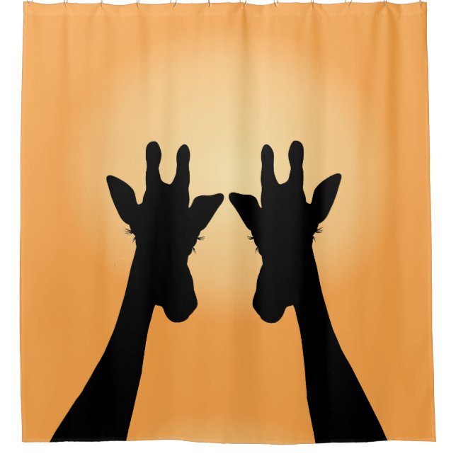 Cortina Para Box Long Lash Giraffes (Frente)