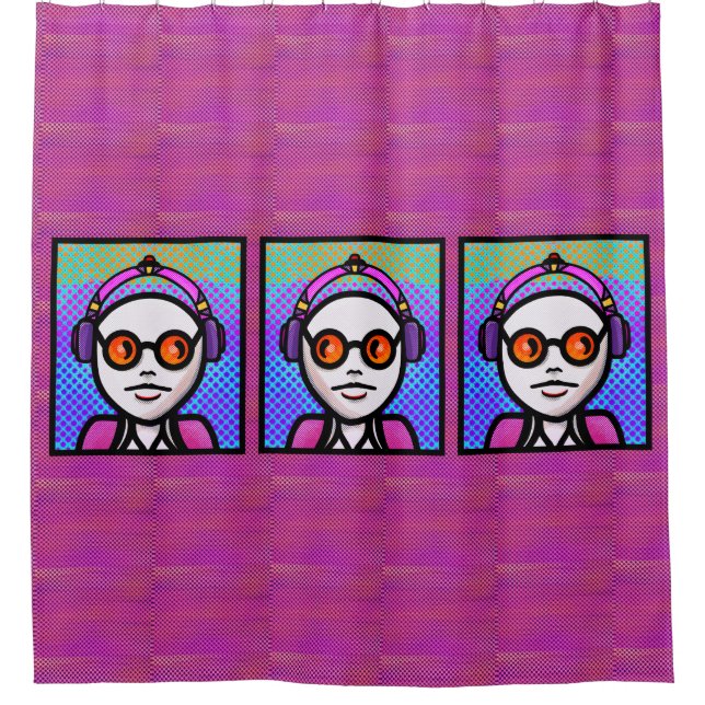 Cortina Para Box Look See in Shades (Frente)