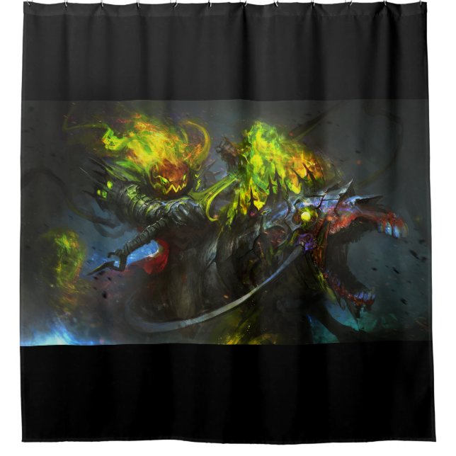 Cortina Para Box Lord Pumpkinton (Frente)