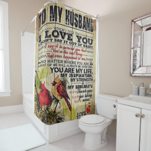 Cortina Para Box Love Letter To Husband Special Gift For Man