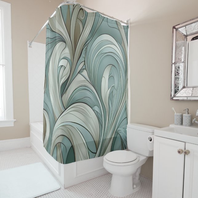Cortina Para Box Luares Minguantes (Waning Moons Shower Curtain
)