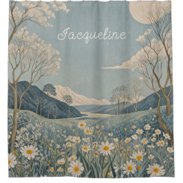 Cortina Para Box Lunar Meadow Personalizado