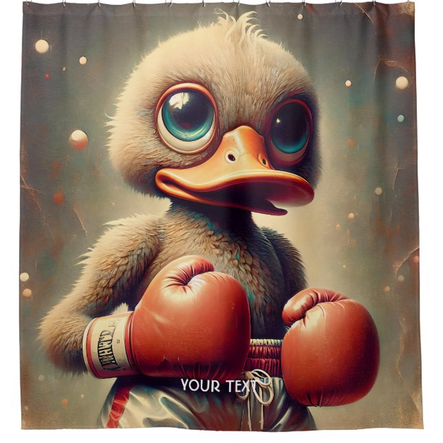 Cortina Para Box Luvas de Boxing de Pato Bonito Fantasy (Frente)
