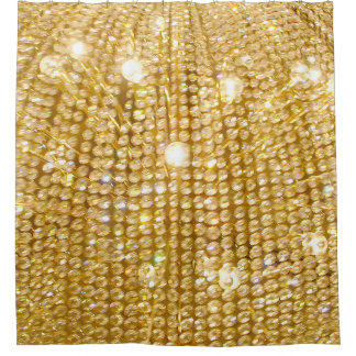 Cortina Para Box Luzes cintilantes e ouros