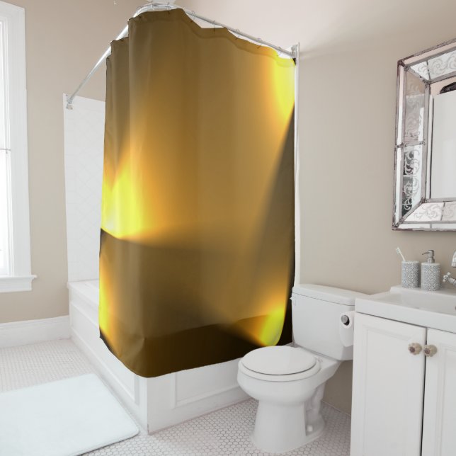 Cortina Para Box Luzes do ouro (In Situ)