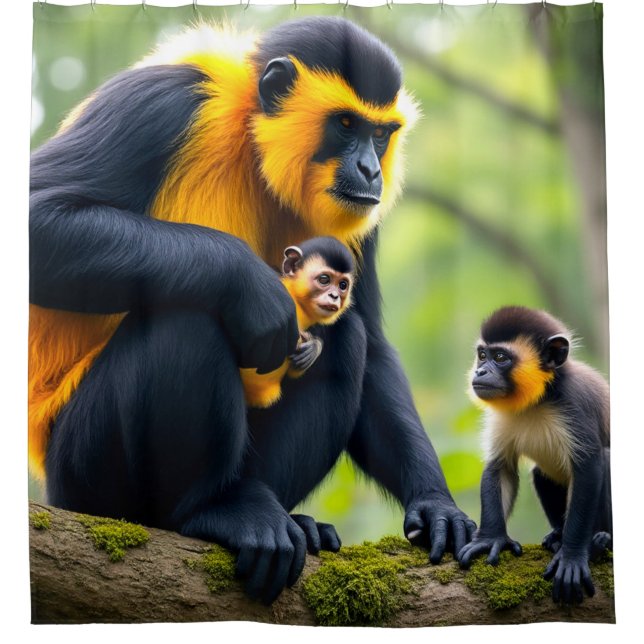 Cortina Para Box Macaco (Frente)