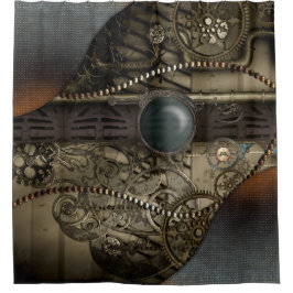 Cortina Para Box Magnífico design steampunk elegante