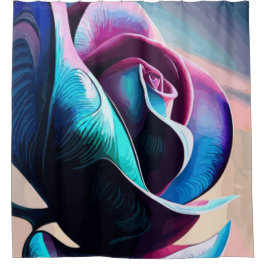 Cortina Para Box Majestade da Meia-Noite: A Beleza Escura dos Rosas