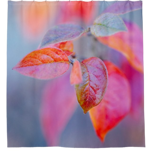 Cortina Para Box Majexpressa Folhas (Frente)