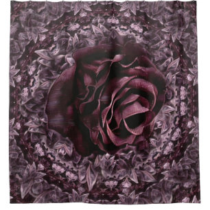 Cortina Para Box Mandala de Rosa