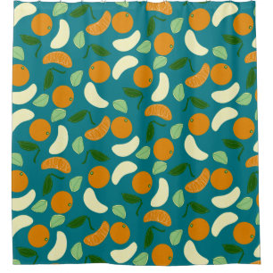 Cortina Para Box Mandarin Citrus