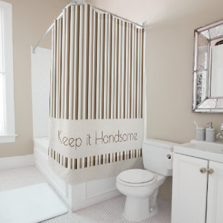 Cortina Para Box Mantenha-o bonito Chá Cortina Castanho