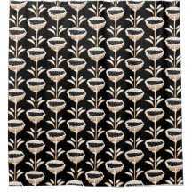 Mão Desenhada Moderna Design Preto Preto